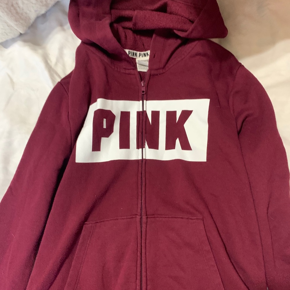pink jacket